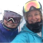 ski and be coached with sabrina